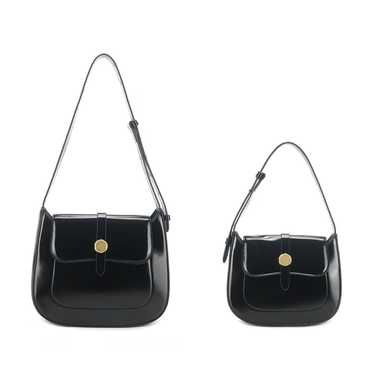 2023 New Retro Underarm Bag Women's Single oulder Leather Menger Bag Candy Color Medium Size Handbag for Daily Use