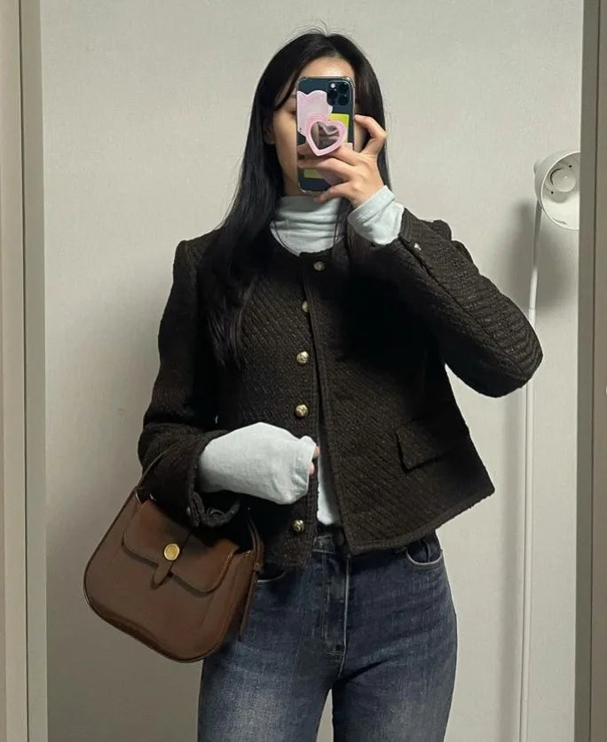 2023 New Retro Underarm Bag Women's Single oulder Leather Menger Bag Candy Color Medium Size Handbag for Daily Use