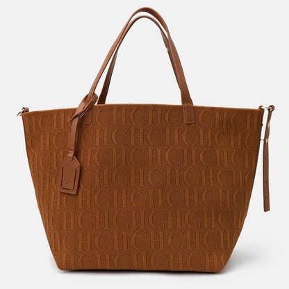 CH Classic Models of Women's Shoulder Bag Solid Color Fashionable Versatile Large-capacity Handbag Elegant Shopping Ladies Bag