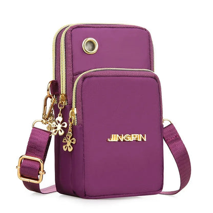 2025 New Women's Slant Mini Bag, Mobile Phone Bag, Fashion Mom Money Bag